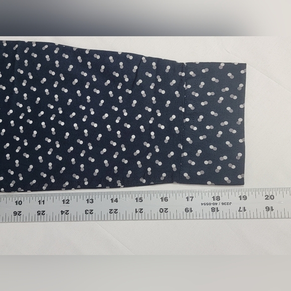 Julian & Mark Men's Large Ryan Geo Dot Print Long Sleeve Button Up … - Picture 11 of 13